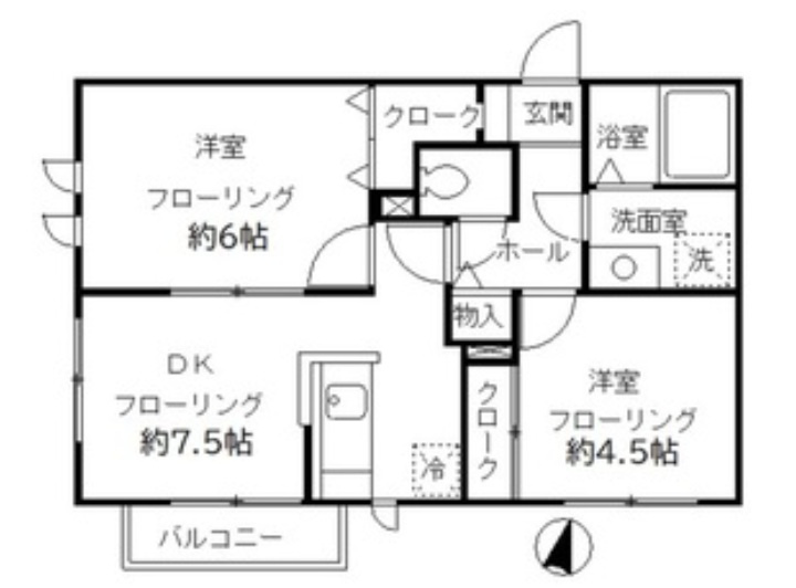 グレイス久が原の間取り|間取り