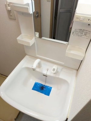 【洗面所】 | ＡＬＰＳ生麦ビル（ルミエール大谷） | 朝の支度に嬉しい洗髪洗面化粧台