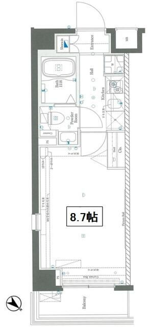 ＡＺＥＳＴ志村坂上Ⅱの間取り