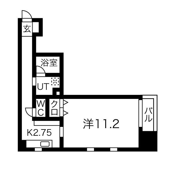 クオリア若宮町の間取り