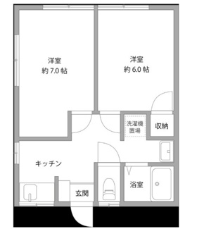 【間取り】 | グリーンハイム東尾久 | 間取りです。