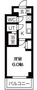 【間取り】 | ファステート大正駅前トロフィ