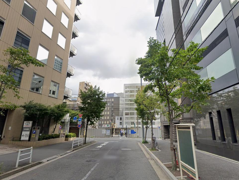 中央区新川１丁目の店舗事務所の周辺