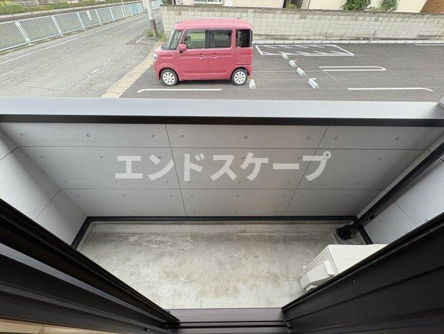 テラスＭ３　Ⅰのバルコニー|高崎、前橋のお部屋探しはエンドスケープまで！お客様の理想お聞かせ下さい♪