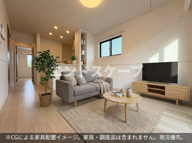 テラスＭ３　Ⅰの居間・リビング|高崎、前橋のお部屋探しはエンドスケープまで！お客様の理想お聞かせ下さい♪