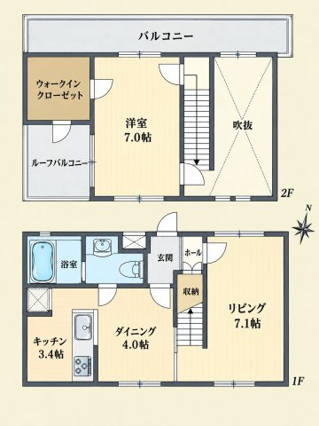 ジェイパーク渋谷イーストスクエアの間取り
