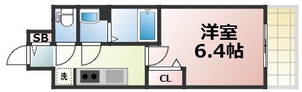 【間取り】 | プレサンス森ノ宮THEゲート　仲介手数料無料
