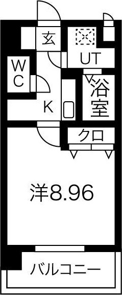 パークアベニューティリェツの間取り