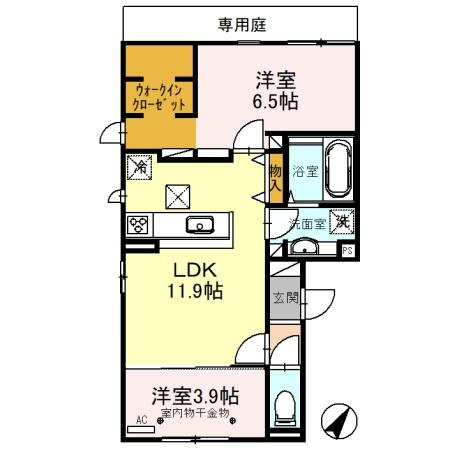 【間取り】 | ピアチェーレ