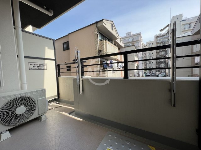 Sunshine都島のバルコニー