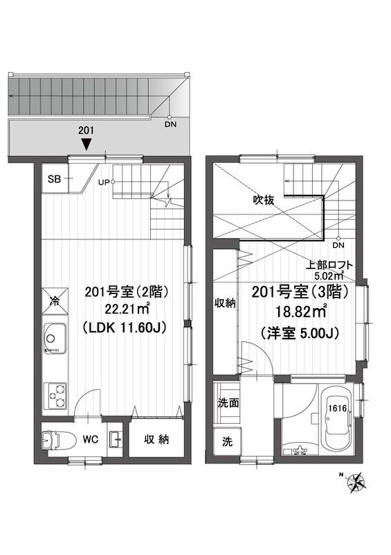 【間取り】 | クラソ洗足