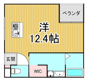 une brise仁川の間取り