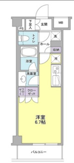 【間取り】 | リバーレ蒲田仲六郷 | 間取りです。