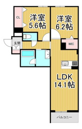 ハワードコートの間取り
