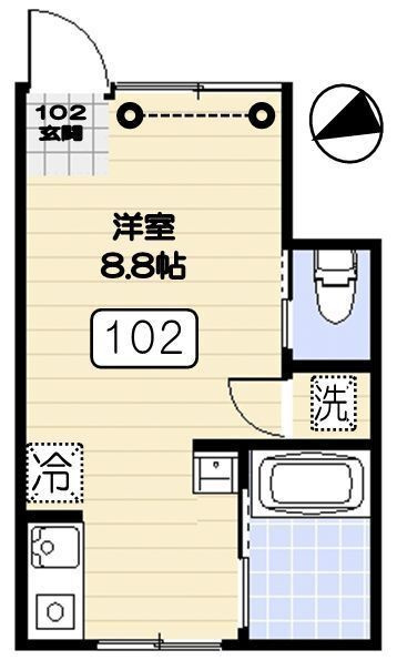 Ｂｌａｎｃ　Ｃｏｕｌｅｕｒの間取り