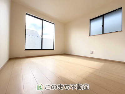 【洋室】 | つくば市高野台3丁目10番 | 同社施工物件写真。※建具やフローリング、その他仕様が異なる場合がございます。