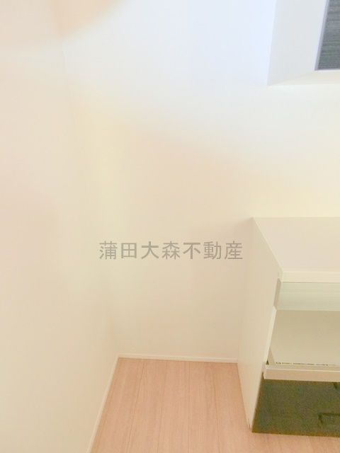 山王3丁目戸建のキッチン|冷蔵庫置き場