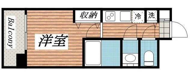 メゾン・ド・ヴィレ高円寺の間取り|間取りです。