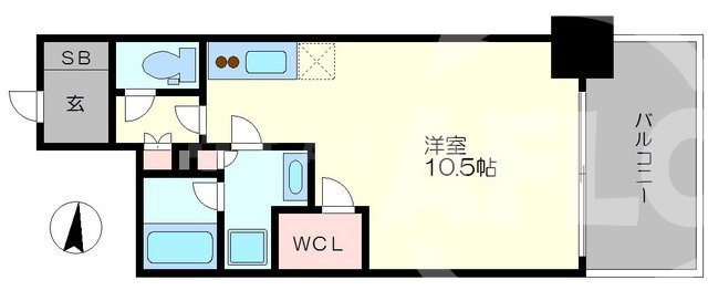 ザ・パークハビオ堂島の間取り|ザ・パークハビオ堂島　間取り
