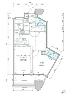 【間取り】 | パークタワー勝どきサウス