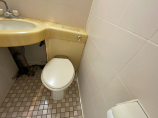 浴室内にトイレがあります♪