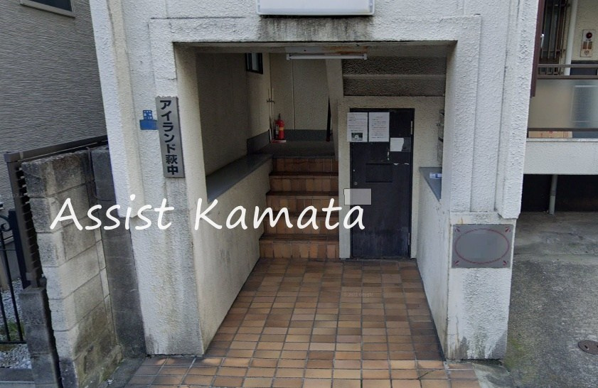 アイランド萩中のエントランス