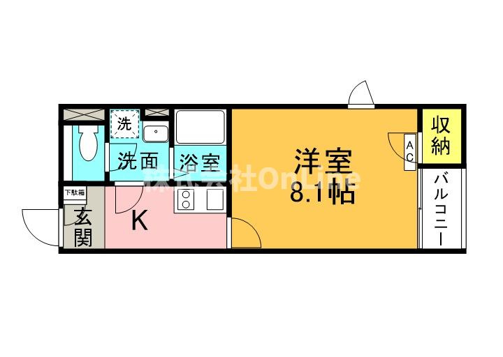 レオネクストアライズの間取り