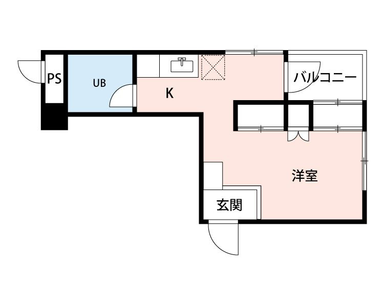 JLBグランエクリュ五反野の間取り|間取りです。