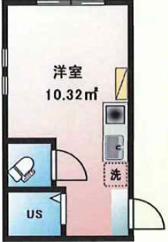 ルームズ笹塚B棟の間取り