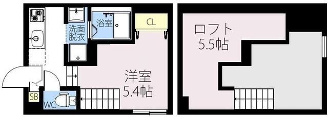 ＲＩＺＥＳＴ　新松戸西の間取り|間取りです。