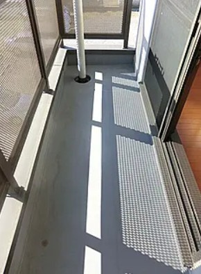 グリーンハイム南浦和のバルコニー