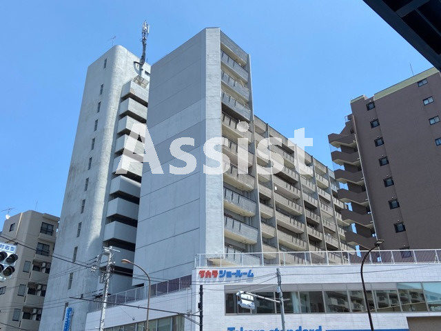 上池台マンションの外観