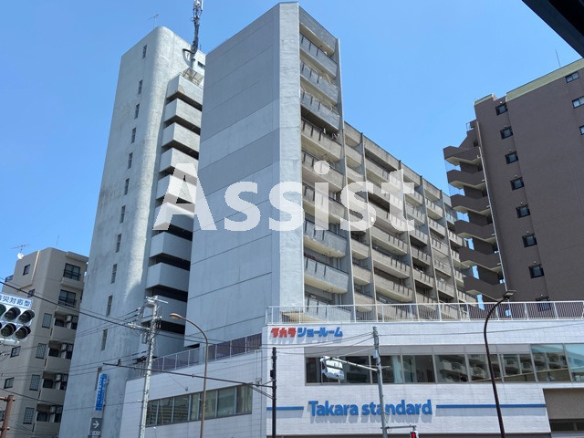 上池台マンションの外観