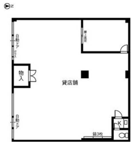 【間取り】 | メゾンサーブル【　1階路面店　】