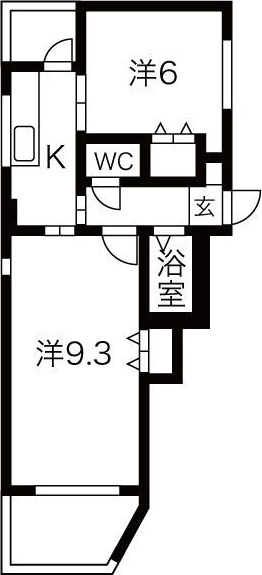 富士ビル第3の間取り