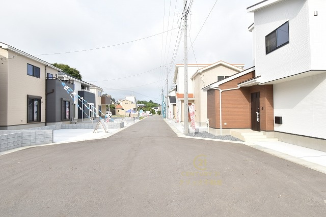いろどりアイタウン　日立市西成沢町2丁目　23-P1　7の前面道路含む現地写真|現地撮影（2026年8月）