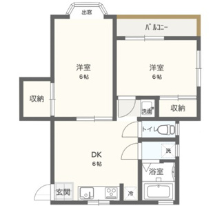 【間取り】 | タートルハイツ | 間取りです。