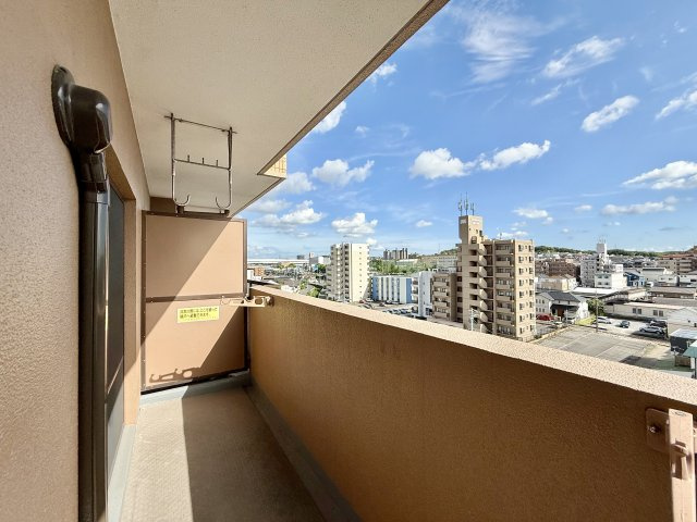 ライオンズマンション左京山第参のバルコニー
