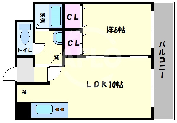 グレイス今里の間取り|グレイス今里　間取り