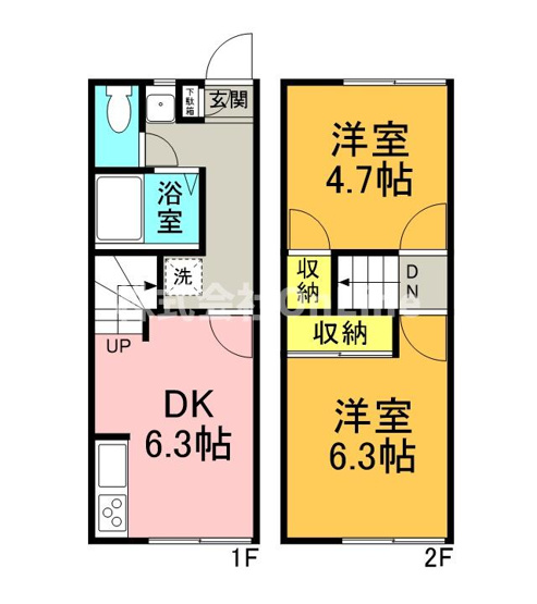 【間取り】 | レオパレス蘭