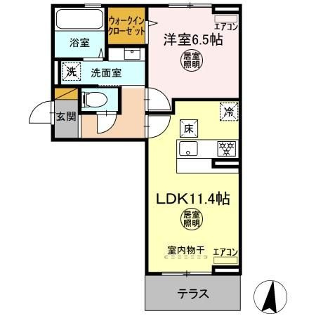 【間取り】 | KOCHIA N・S　S棟