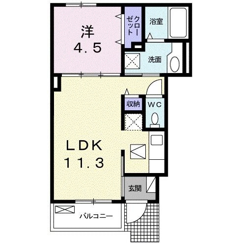 ホープヒルズの間取り