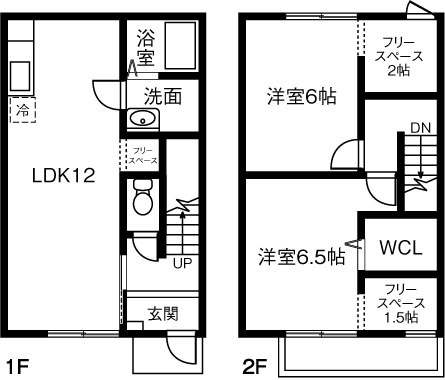 ＫＡＺＥＮＳＡの間取り