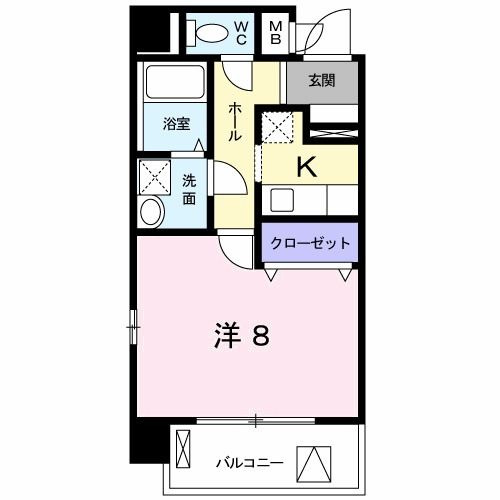 ヴェルデ鳴海の間取り