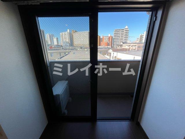 ルーブル東蒲田参番館のバルコニー