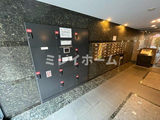 ルーブル東蒲田参番館のエントランス