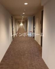 ソライエアイル新河岸のエントランス