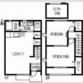 グリーンハイツの間取り