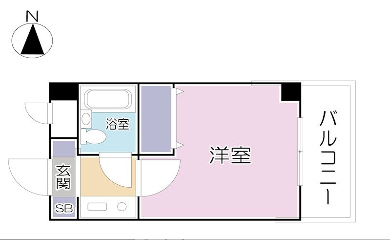 ラポール南浦和の間取り