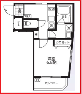 【間取り】 | ビアンフェ入谷